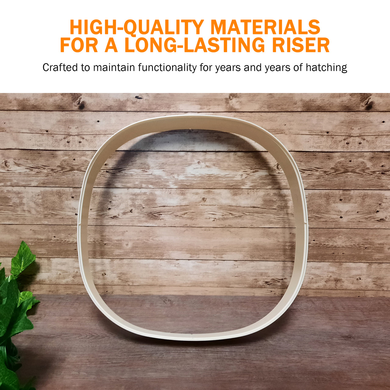 Nurture Right 360 Riser | 1.5" Height Extension for Bird Containment & Larger Eggs