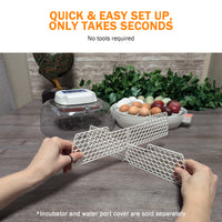 Thumbnail for Nurture Right 360 Hatch Divider | Adjustable Incubator Divider for Multi-Species Hatching