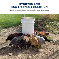 Thumbnail for Noble Nest™ 5 Gallon Bucket Nipple Waterer