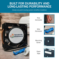 Thumbnail for Circulated Air Fan Kit for Hova Bator Incubator