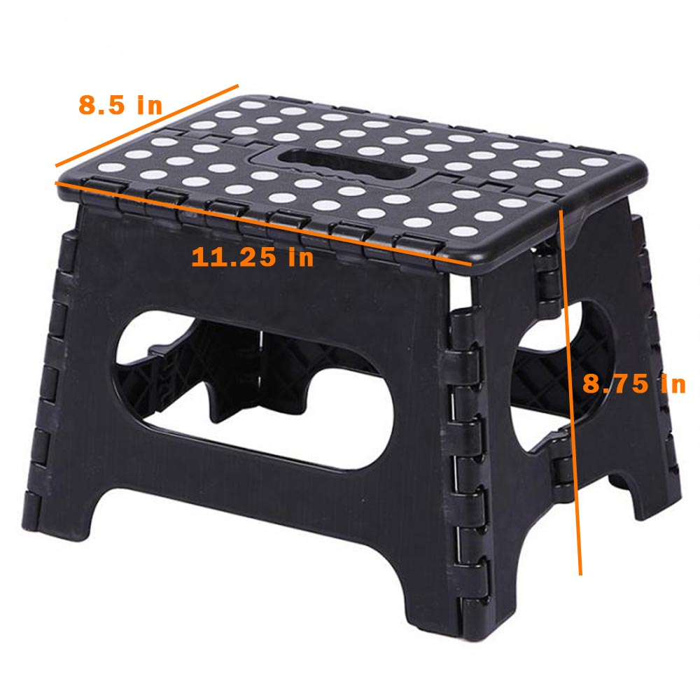 Feeder stand showing the measurements