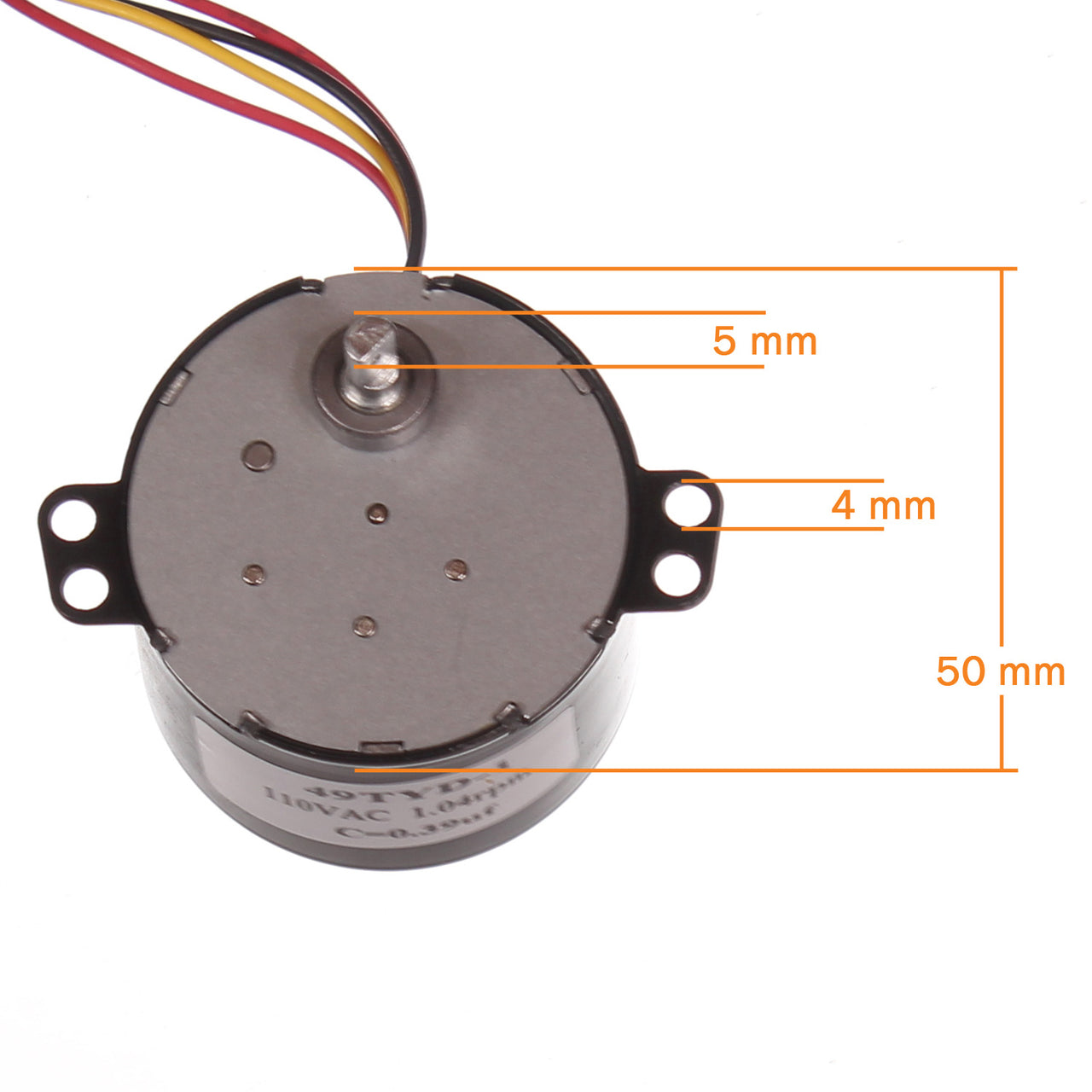 Egg Turner Motor | 1 RPM High Torque Motor for Cabinet Incubators - 110V Motor