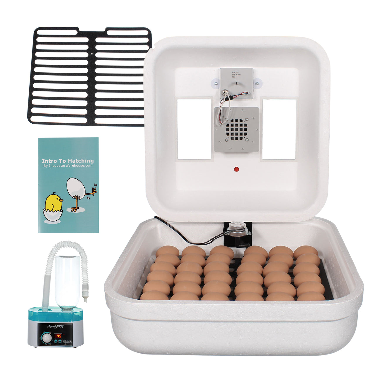 HovaBator 2370 Circulated Air Egg Incubator Starter Combo Kit