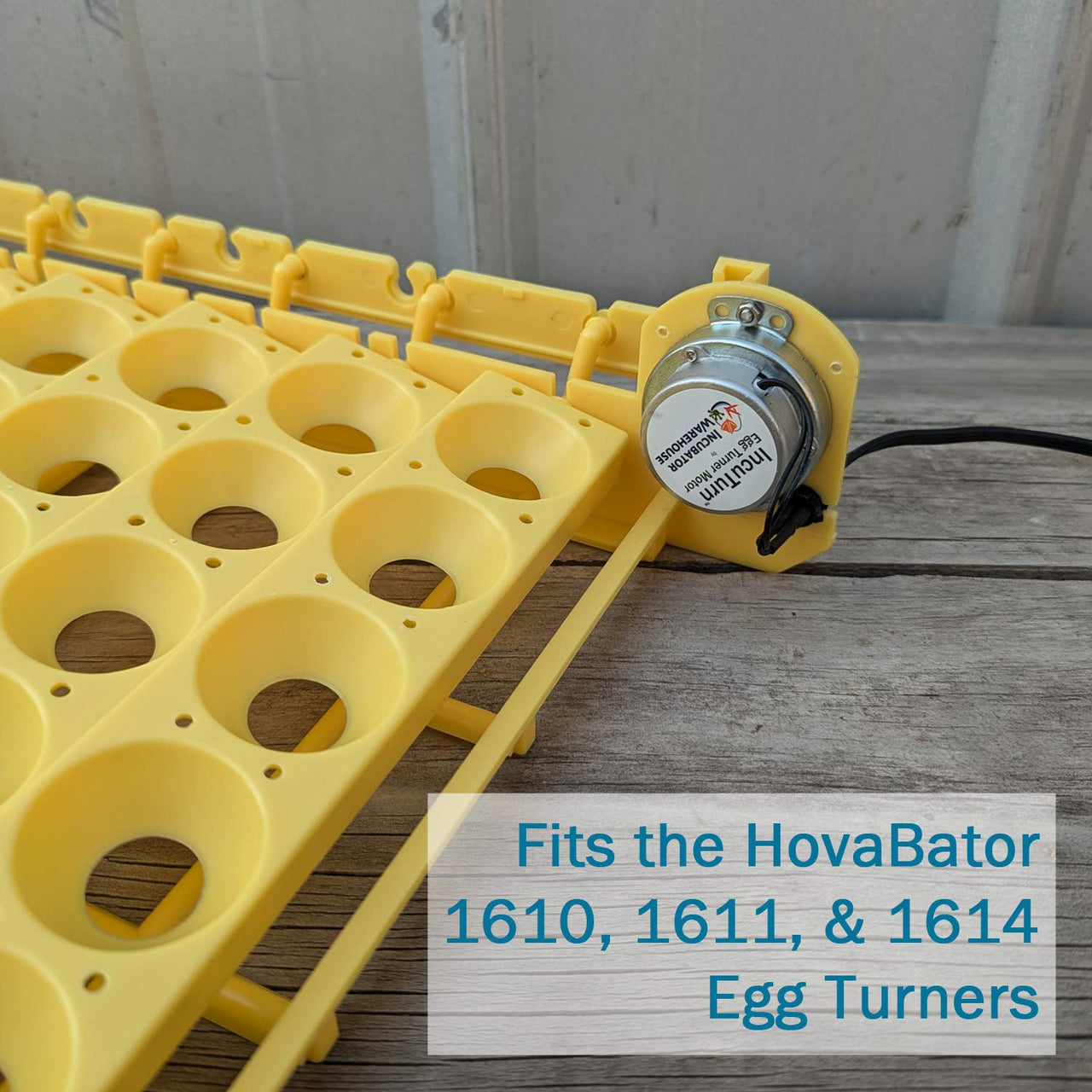 Replacement Egg Turner Motor for Little Giant, HovaBator, and Farm Innovators