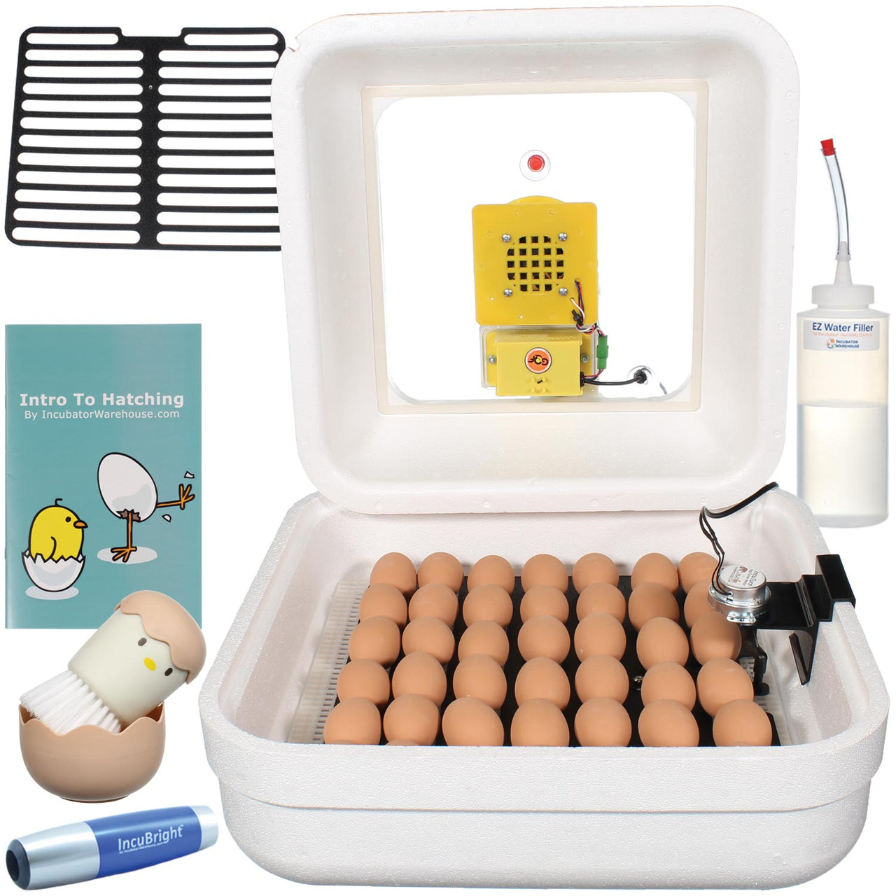Hova Bator Genesis 1588 12v Digital Egg Incubator Deluxe Combo Kit
