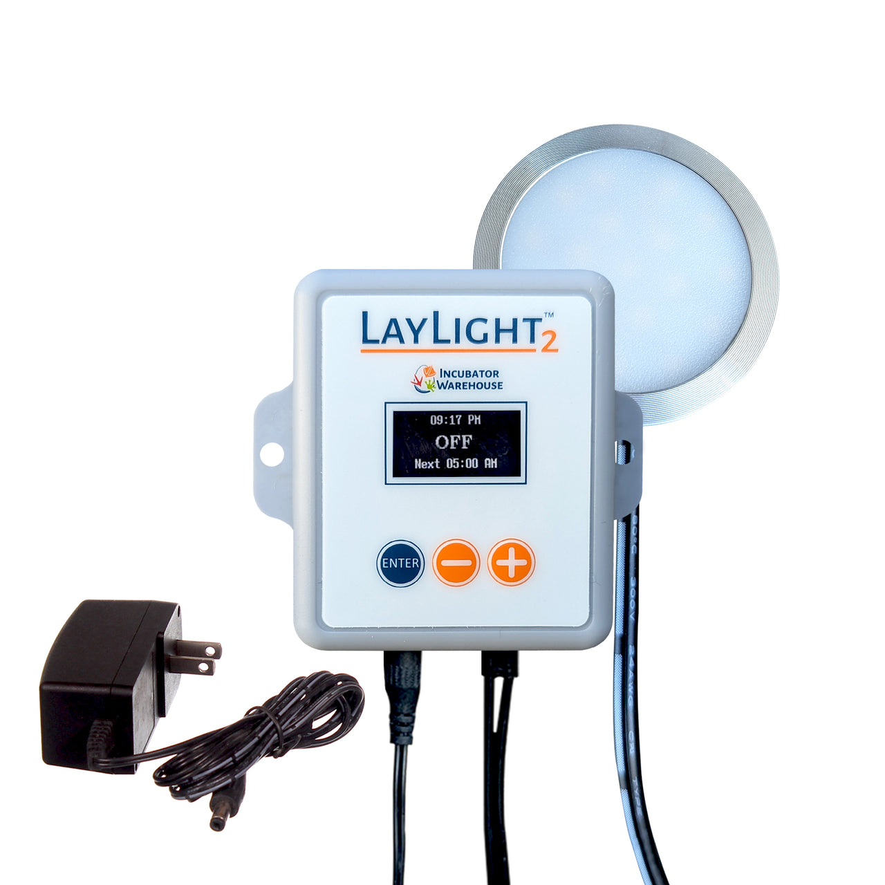 AutoCoop LayLight2 Chicken Coop automatic LED light w/ timer for egg laying hens