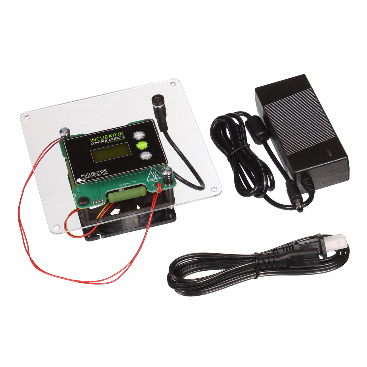 IncuKit™ MINI 2 for Desktop Incubators | Thermostat, Fan & Heater