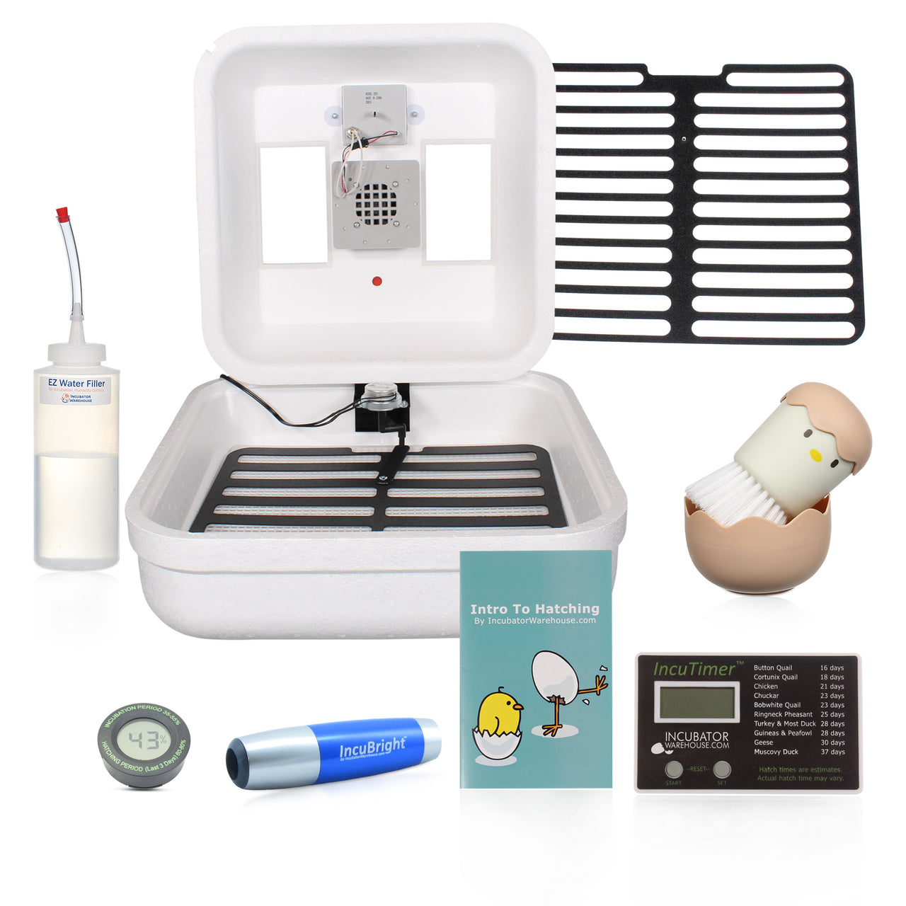 HovaBator 2370 Circulated Air Egg Incubator Deluxe Combo Kit