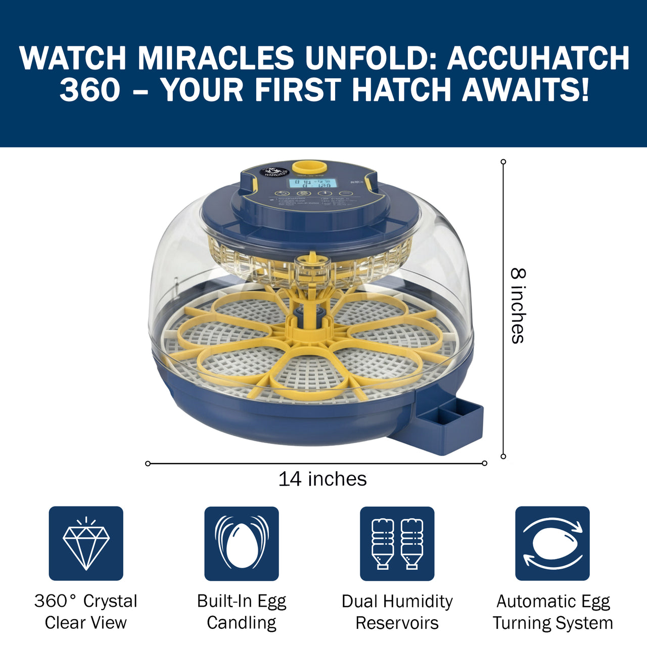AccuHatch 360 Tabletop Incubator