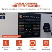 Thumbnail for GQF 1502 Digital Sportsman Cabinet Incubator (Egg Incubator & Hatcher Combo)