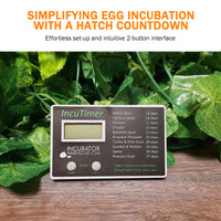 Thumbnail for IncuTimer™ Digital Hatch Countdown Timer for Egg Incubator