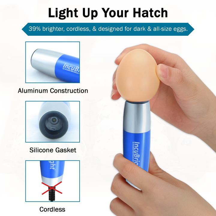 Incu-Bright™ Ultra Bright LED Light Egg Candler
