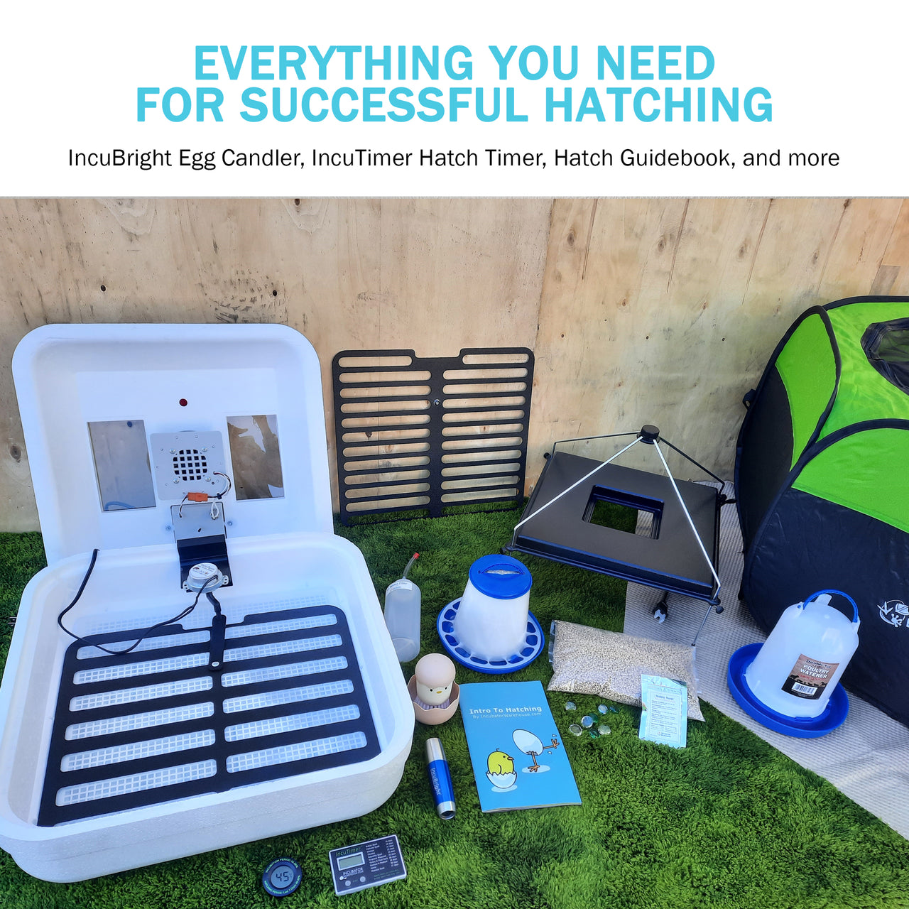 Hova Bator 2370 Egg Incubator & Brooder Ultimate Combo Kit