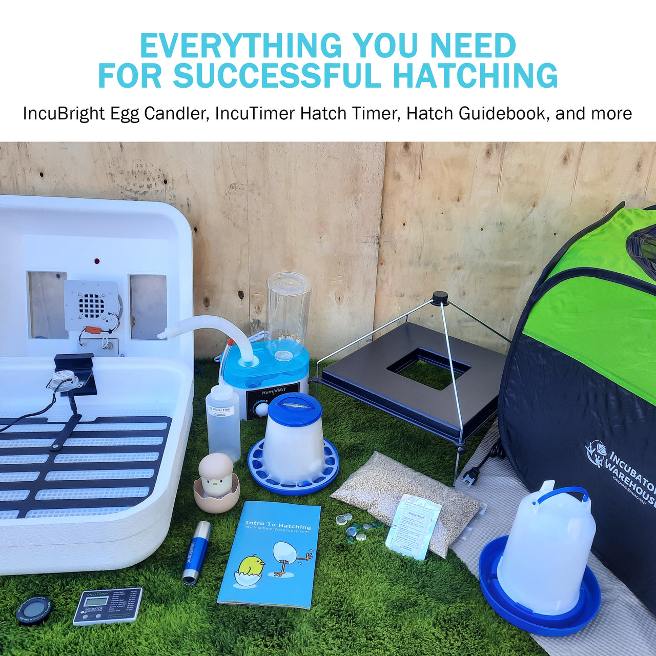 Hova Bator 2370 Egg Incubator & Brooder Ultimate Combo Kit