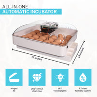 Thumbnail for IncuView 3 Pro All-In-One Automatic Egg Incubator