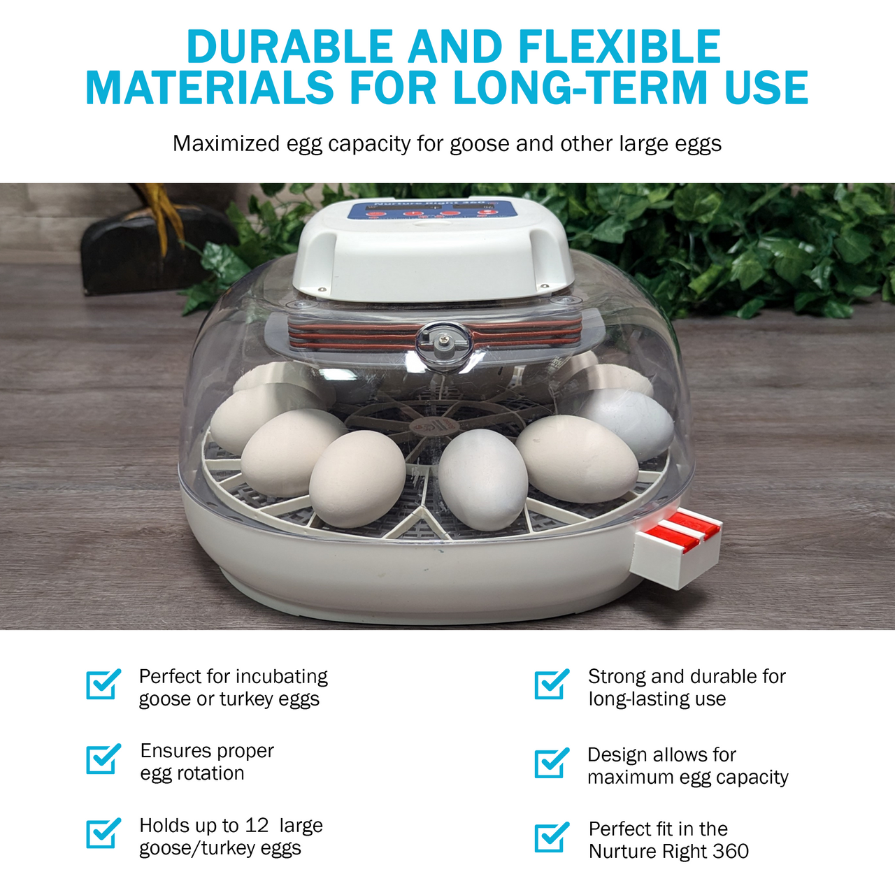 Egg Trays for Nurture Right 360 Egg Incubator (Various Sizes)