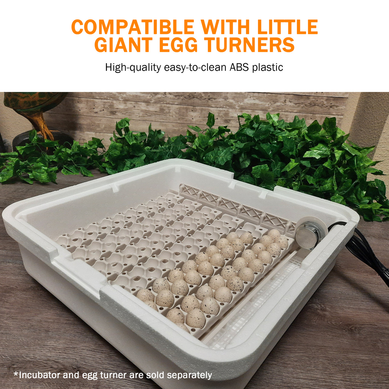 Quail Rails for Little Giant Egg Turner 6300