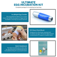 Thumbnail for IncuView™ 3 Pro Automatic Egg Incubator & Brooder Ultimate Combo Kit