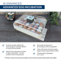 Thumbnail for IncuView™ 3 Pro Automatic Egg Incubator Deluxe Combo Kit