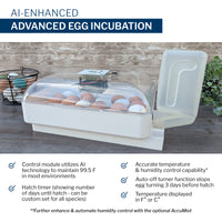 Thumbnail for IncuView™ 3 Pro Automatic Egg Incubator Deluxe Combo Kit