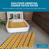 Thumbnail for Hova-Bator Automatic Egg Turner with 6 Universal Egg Racks & 6 Quail Egg Racks