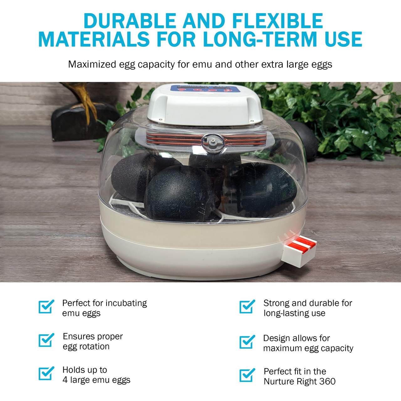 Egg Trays for Nurture Right 360 Egg Incubator (Various Sizes)