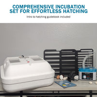 Thumbnail for HovaBator 2370 Circulated Air Egg Incubator Starter Combo Kit