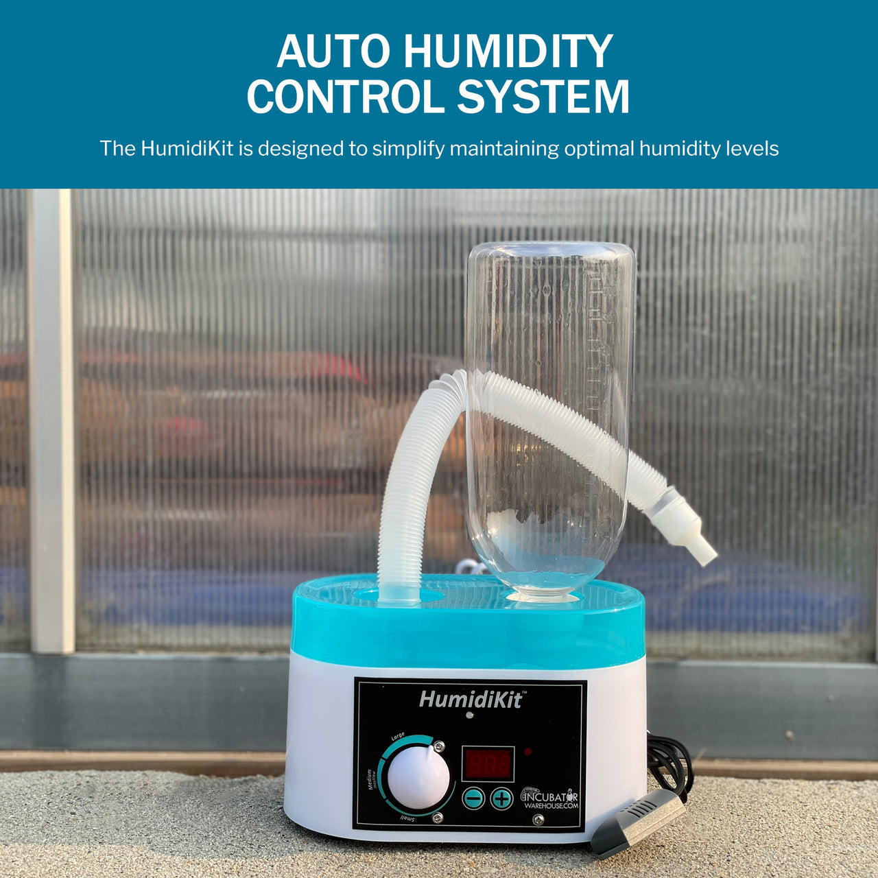 HumidiKit™ - Automatic Incubator Humidifier System