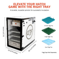 Thumbnail for GQF 1502 Digital Sportsman Cabinet Incubator (Egg Incubator & Hatcher Combo)
