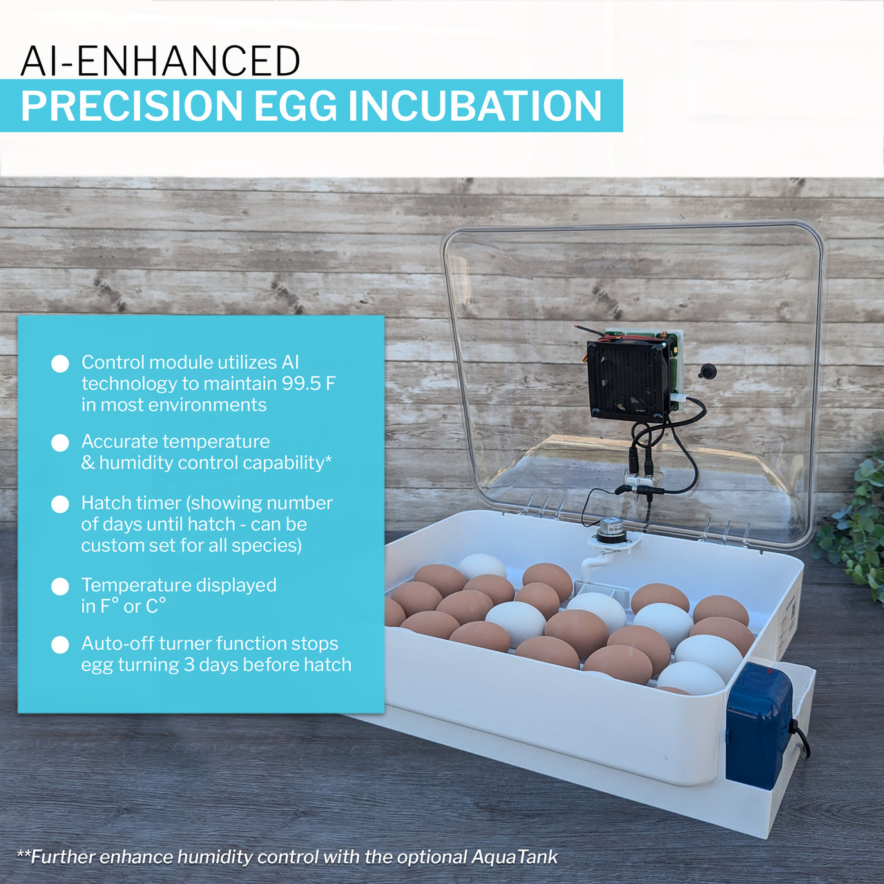 IncuView™ 3 Pro All-In-One Automatic Egg Incubator