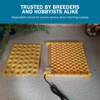 Thumbnail for Hova-Bator Automatic Egg Turner with 6 Universal Egg Racks & 6 Quail Egg Racks