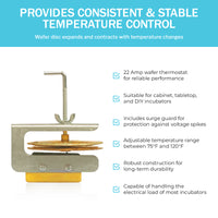 Thumbnail for Replacement Wafer Thermostat for Hova-Bator Egg Incubators 3122