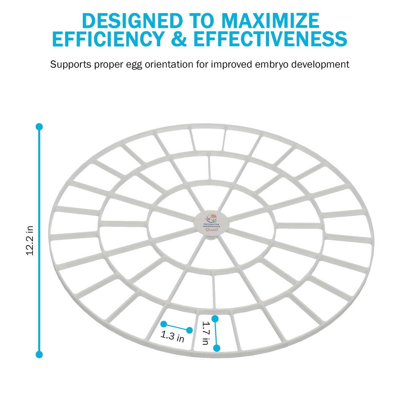 Egg Trays for Nurture Right 360 Egg Incubator (Various Sizes)