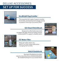 Thumbnail for IncuView™ 3 Pro Automatic Egg Incubator Deluxe Combo Kit