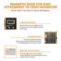 Thumbnail for IncuTimer™ Digital Hatch Countdown Timer for Egg Incubator