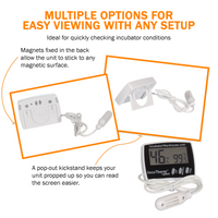 Thumbnail for Incutherm™ Plus Hatch Monitor With Digital Thermometer & Hygrometer