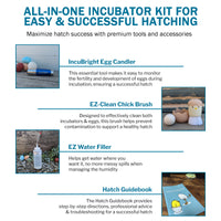 Thumbnail for HovaBator 2370 Circulated Air Egg Incubator Deluxe Combo Kit