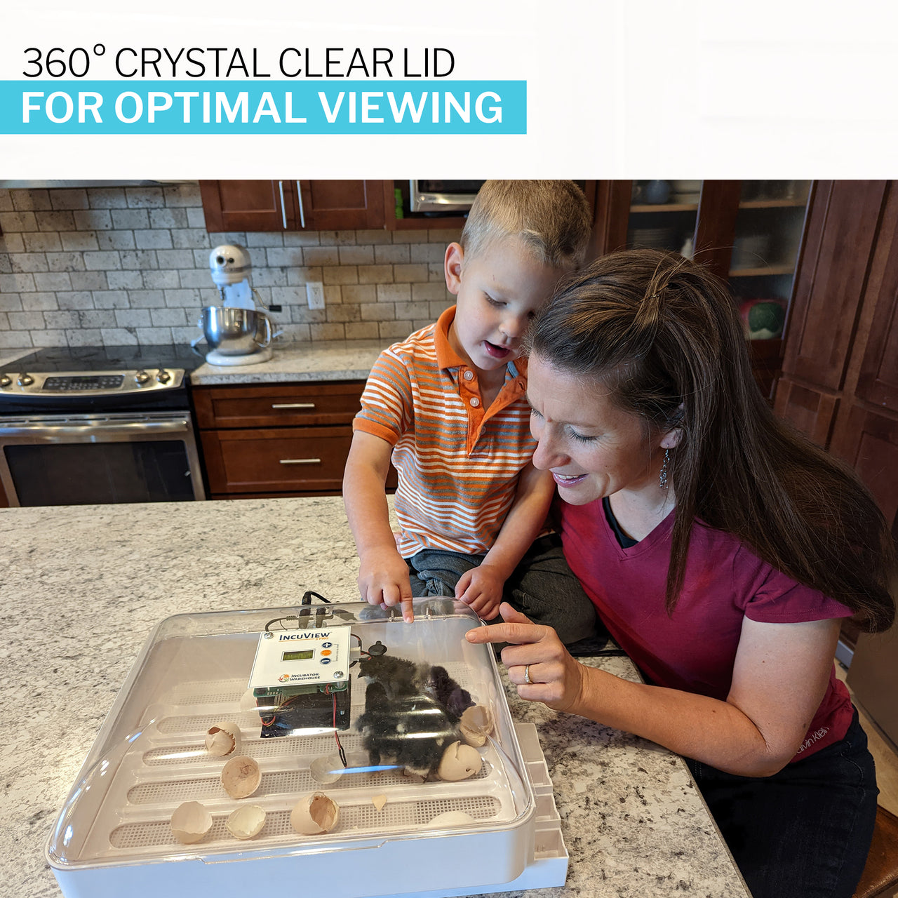 IncuView 3 Pro™ All-In-One Automatic Egg Incubator