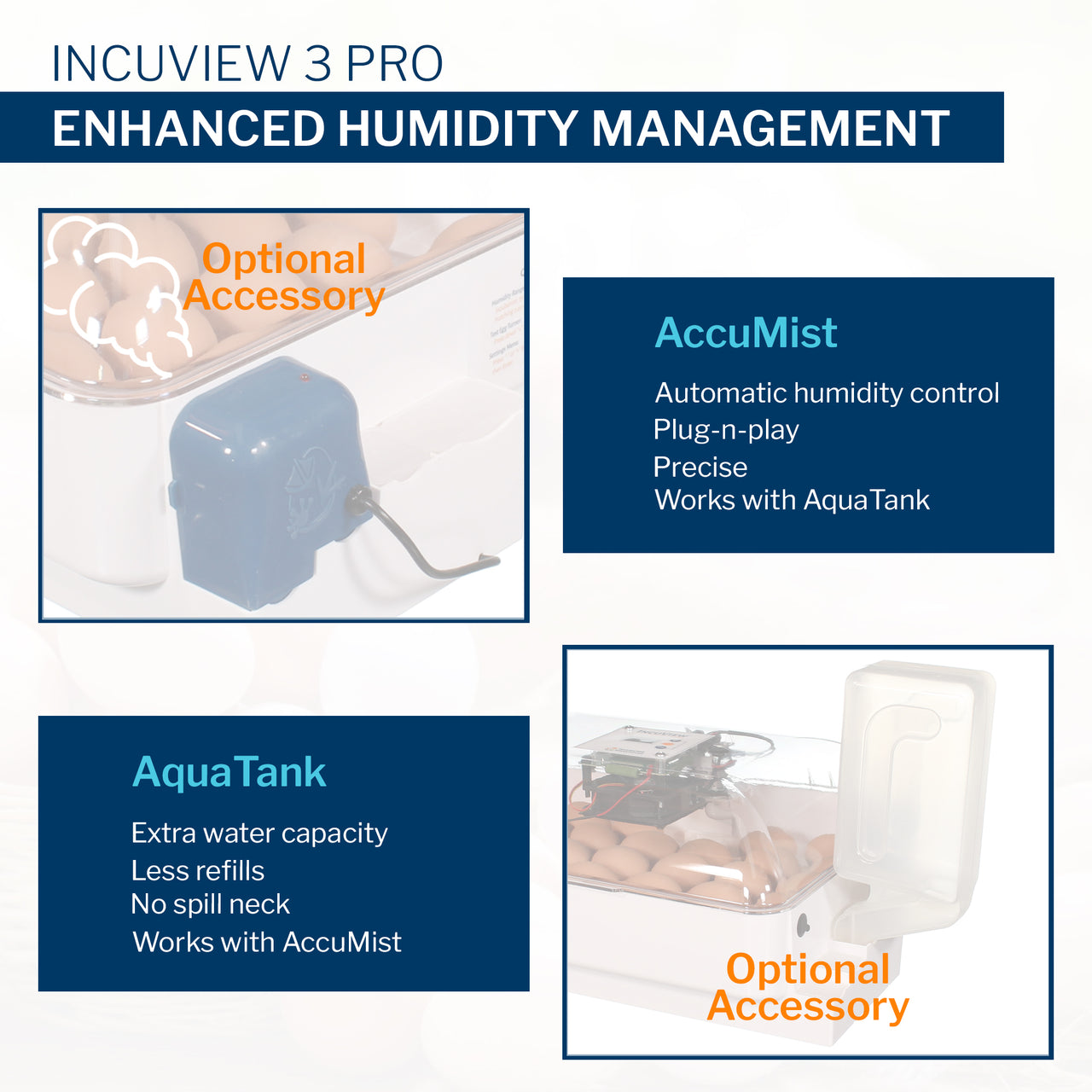 IncuView 3 Pro™ All-In-One Automatic Egg Incubator