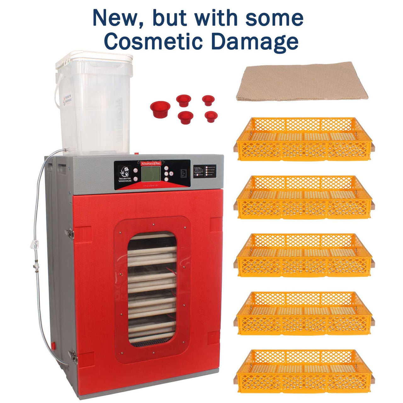AccuHatch Pro™ Cabinet Incubator & Hatcher {New, but has Cosmetic Damage}