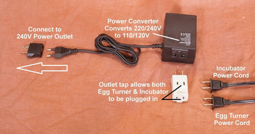 Convertitore di Tensione da 220-240 V AC a 110 V AC – IT Supply Shop