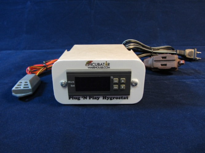 Plug 'n Play Hygrostat for humidity control in Egg Incubator and Reptile  Terrarium – Incubator Warehouse