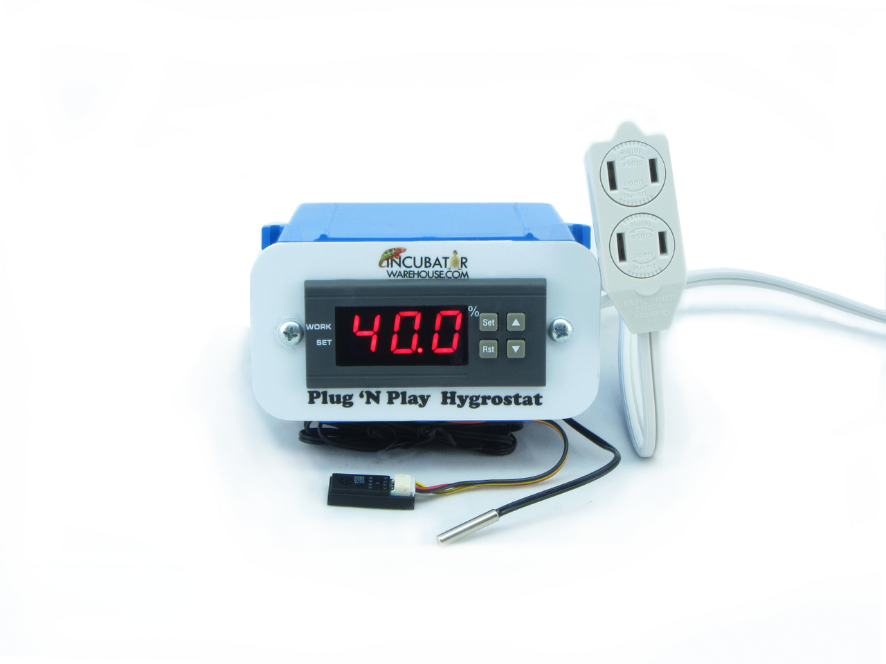 Plug 'n Play Hygrostat for humidity control in Egg Incubator and