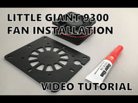 Little Giant 9300 Fan Kit With Installation Guide